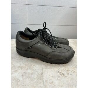 Finn Comfort Murnau Lace-Up Low-Top Nubuck Leather Hiking Shoes Women Size 5